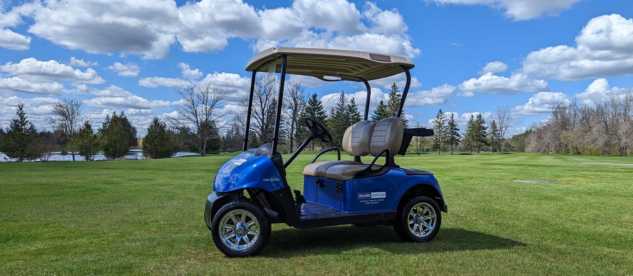 Cart Sponsored by CSN Hunt Club Collision